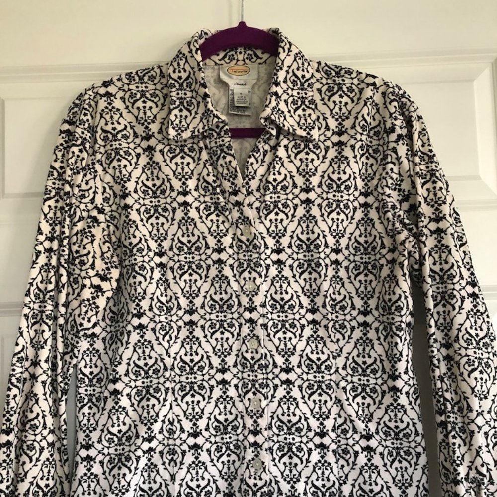 Talbots fine-wale corduroy shirt
